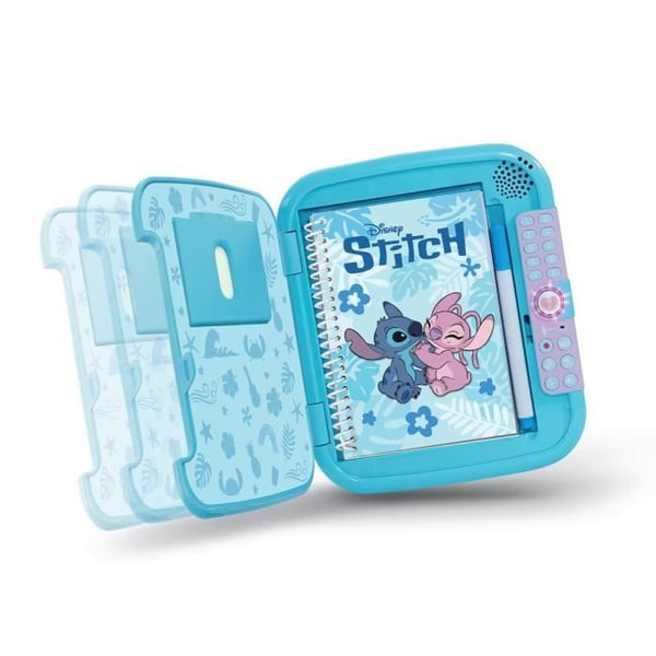 VTECH - STITCH - KIDISECRETS, MINUN HENKIL�KOHTAINEN P�IV�KIRJANI - Sininen