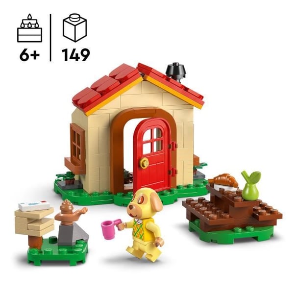 LEGO Animal Crossing 77058 Mirzan viihtyis� talo - Lelu 6-vuotiaille