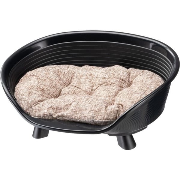 Kurv - FERPLAST - THRONE 4 - Med afslapningshynde - Sort