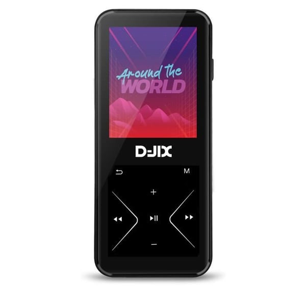 MP4-afspiller - LOGICOM - M500 - 8 GB - Bluetooth 4.0 - Sort