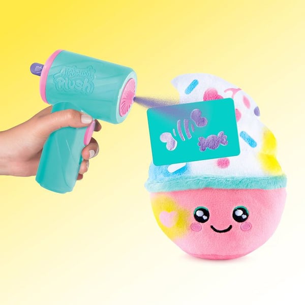 Canal Toys - Airbrush-pehmolelu - Squishy Food'tastic -pehmolelu koristeltavaksi tuoksutusseilla ja sapluunoilla - AIR 072
