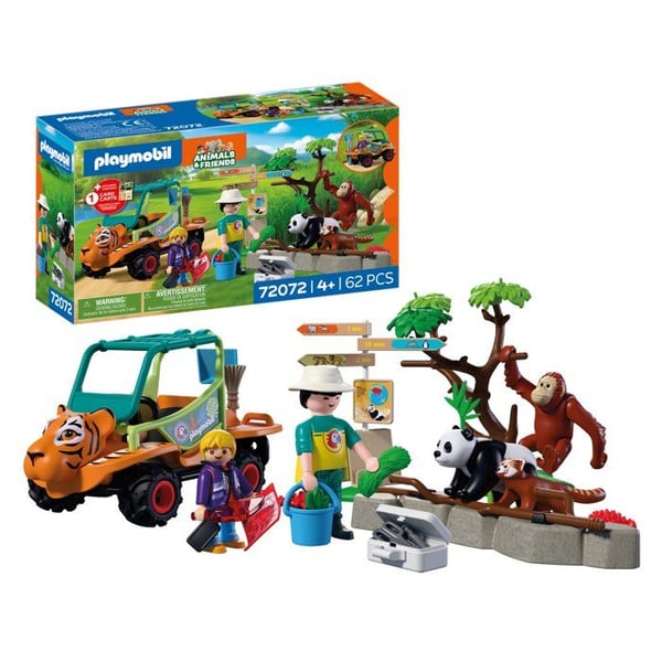 Playmobil 72072 El�intarha: El�intarhanhoitaja ja ajoneuvo