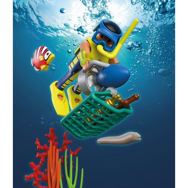 Playmobil 72078 Poliisi ja sukeltajat ja aarre