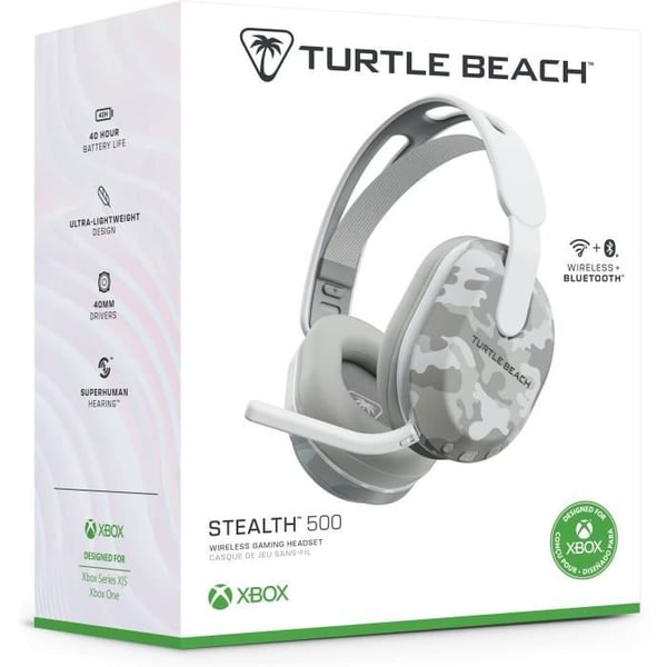 Langattomat pelikuulokkeet - TURTLE BEACH - TBS-2103-95 - Stealth 500 - XB - Arktinen naamiointi