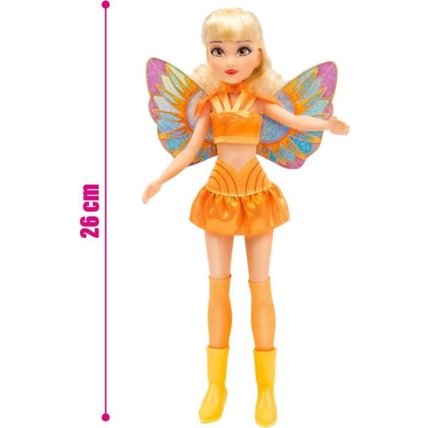Winx-nukke - Keiju Stella -sarja - 26 cm - Ik� 3+ - WNX765