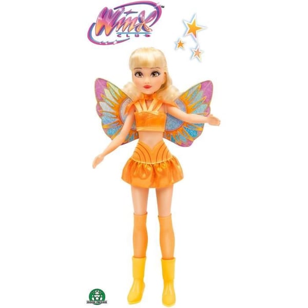 Winx-nukke - Keiju Stella -sarja - 26 cm - Ik� 3+ - WNX765