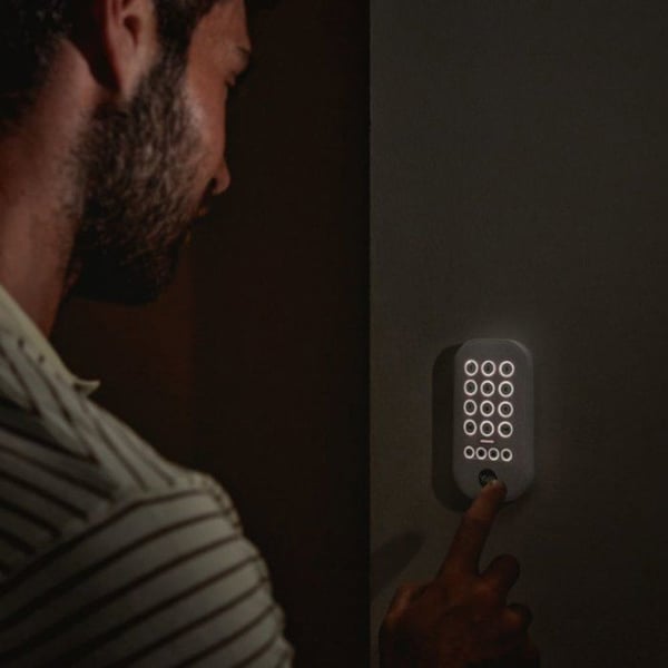 Tastatur - YALE - Til smarte alarmer - Op til 4 zoner i dit hjem