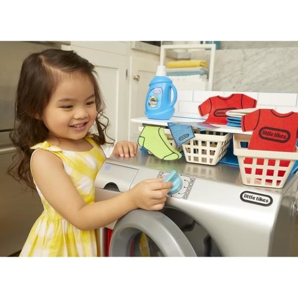 Little Tikes - Min f�rste vaskemaskine - Imitationsspil - Med tilbeh�r - Fra 3 �r og opefter