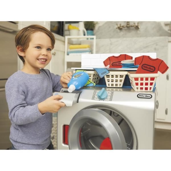 Little Tikes - Min f�rste vaskemaskine - Imitationsspil - Med tilbeh�r - Fra 3 �r og opefter