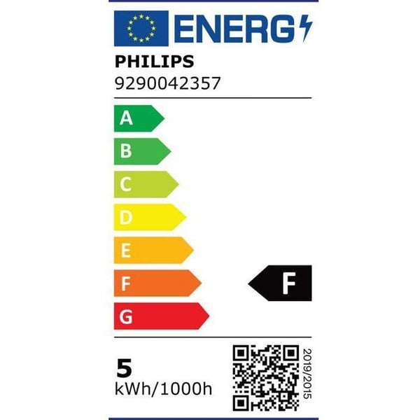 GU10 Connected LED Spotlight - PHILIPS HUE - Hvidt og farvet lys - 4,7W - 2200-6500K - 345 lumen