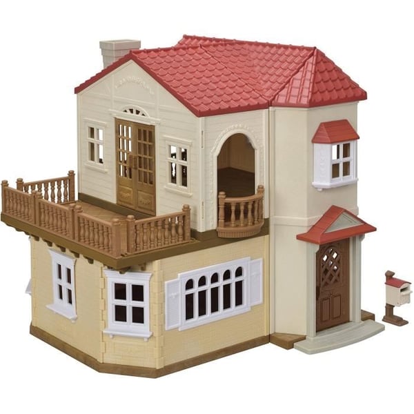 Miniaturefigurer - SYLVANIAN FAMILIES - 5708 - Det store oplyste hus og dets hemmelige rum