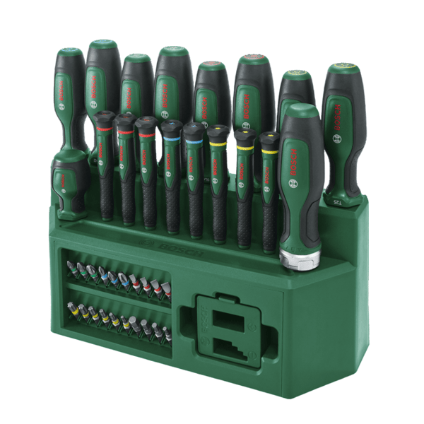 BOSCH 39-osainen tarkkuusruuvimeisselisarja