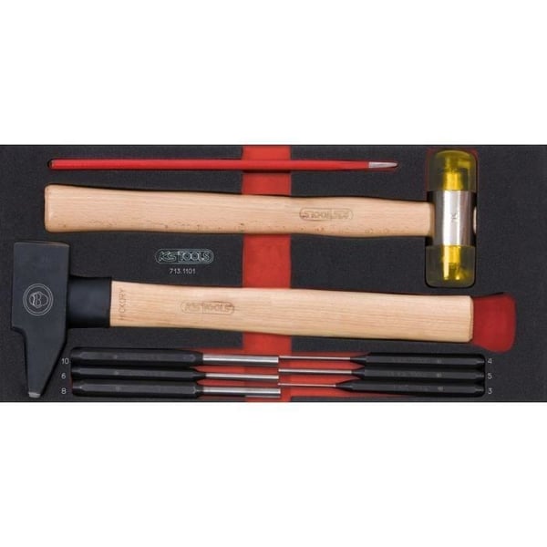 Modul - KS TOOLS - 714.0158 - V�rkt�jss�t med 3 skuffer - Til vogn - 158 dele