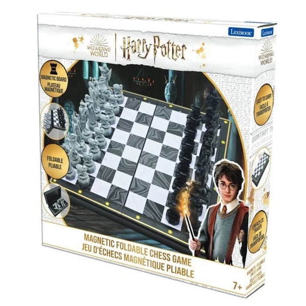 Taitettava magneettinen Harry Potter -shakkisetti