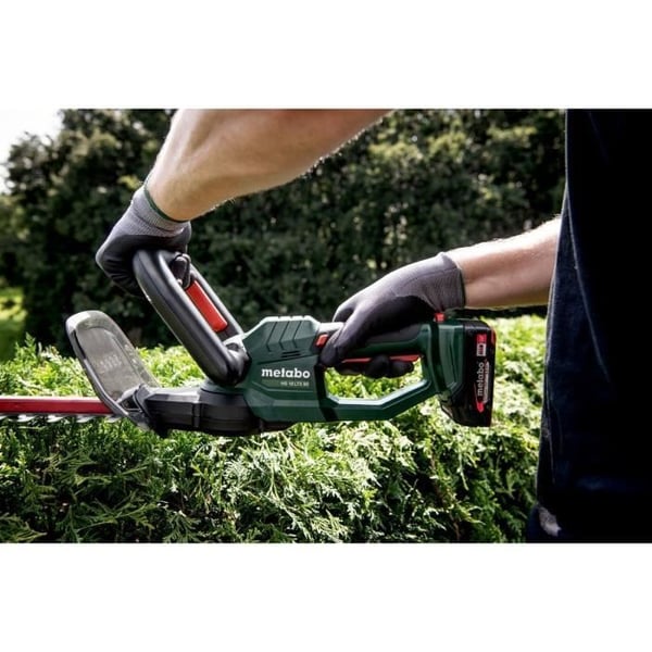 Akkupensasleikkuri - METABO - HS 18 LTX 65 - Ter� 65 cm - 18 V - Puhdas leikkaus