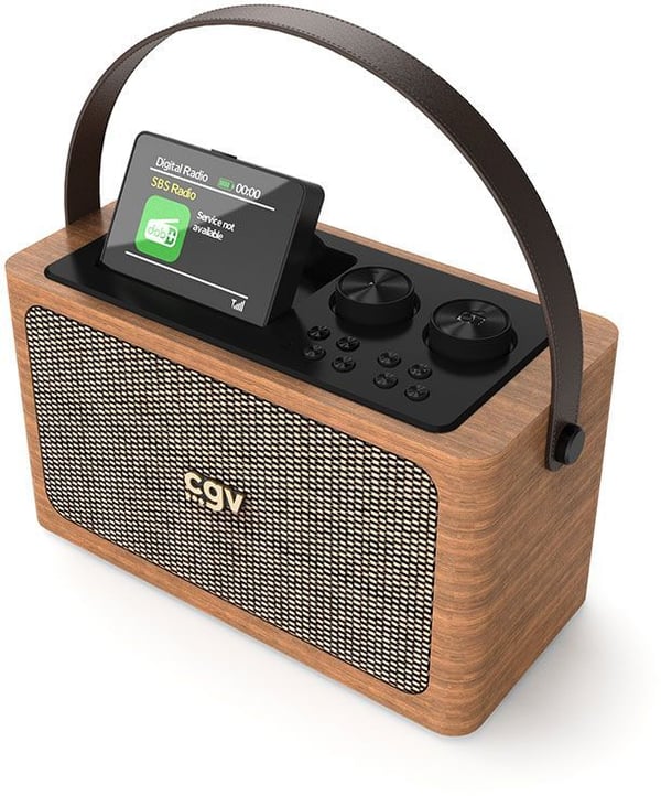 Kannettava radio - CVG - BeBop DAB+ - Bluetooth - Integroitu akku