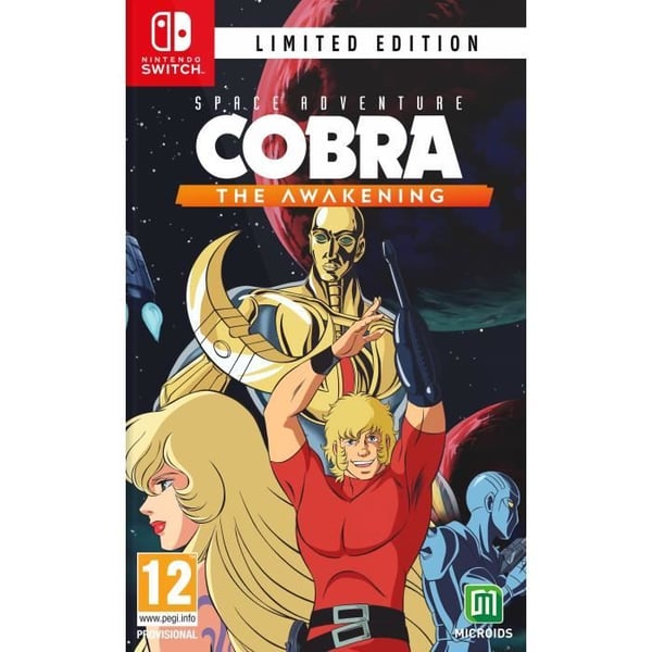 Rymdäventyr Cobra The Awakening - Nintendo Switch-spel - Begränsad upplaga
