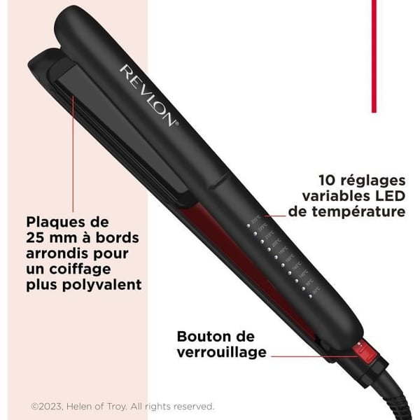 Smoothstay Revlon RVST2211 Smoothstay - 25mm - Infused i kokosn�ddeolie + rejsed�kning