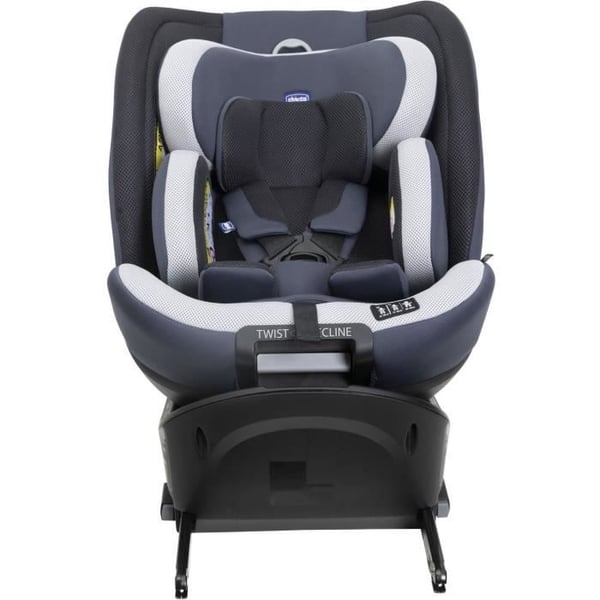 Autostol - CHICCO - EVERONE - Gruppe 0/1/2/3 - I-Size - Roterende - Liggel�nder - Reducerbar - S�lv