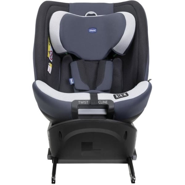 Autostol - CHICCO - EVERONE - Gruppe 0/1/2/3 - I-Size - Roterende - Liggel�nder - Reducerbar - S�lv