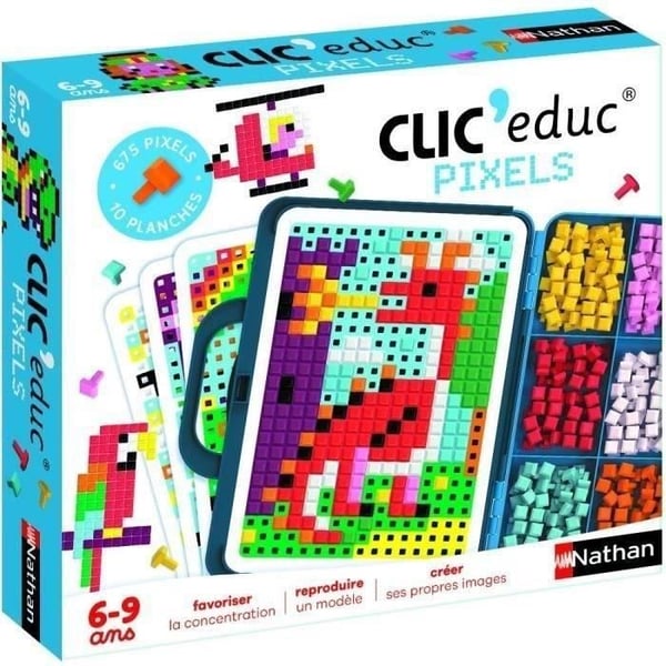 CLIC EDUC PIXELS - Luomispeli - NATHAN - V�rintunnistus ja mielikuvitus!