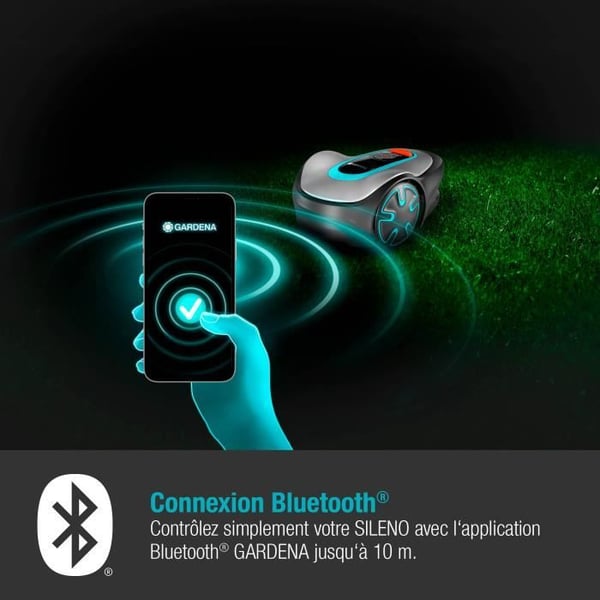 GARDENA robottiruohonleikkuri SILENO minimo 250m�