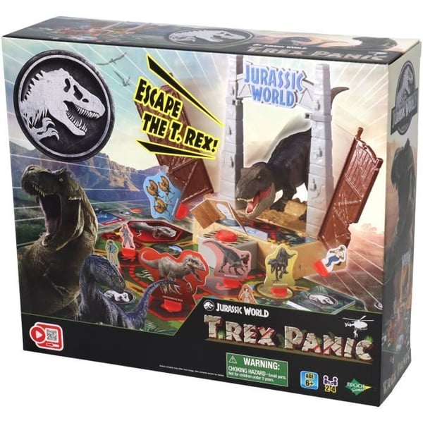 Brädspel med T-Rex-figur - EPOCH - Jurassic World T-Rex Escape