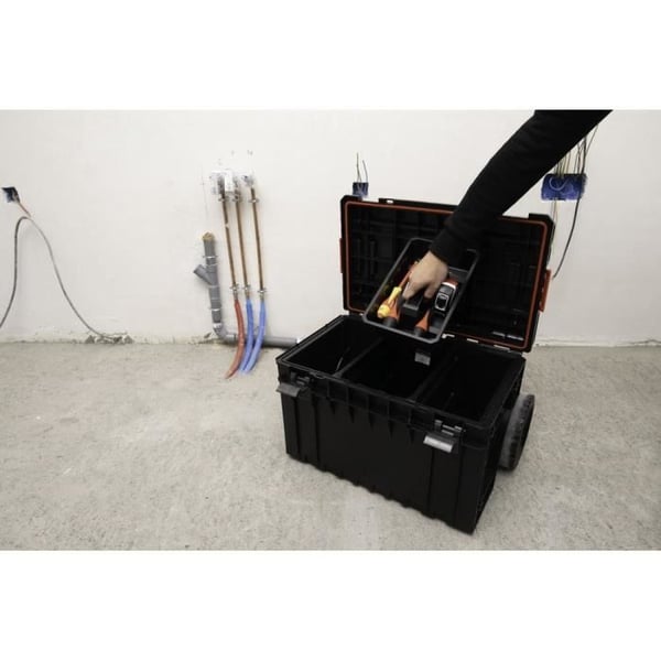 Vogn - KS TOOLS - 850.0381F - Vogn til v�rkt�jskasse - SCM mobil v�rkt�jskasse - V�rkt�jskuffert med hjul