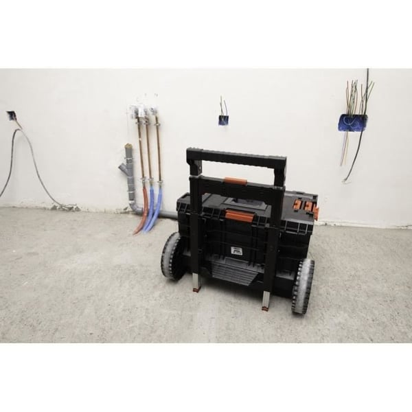 Vogn - KS TOOLS - 850.0381F - Vogn til v�rkt�jskasse - SCM mobil v�rkt�jskasse - V�rkt�jskuffert med hjul