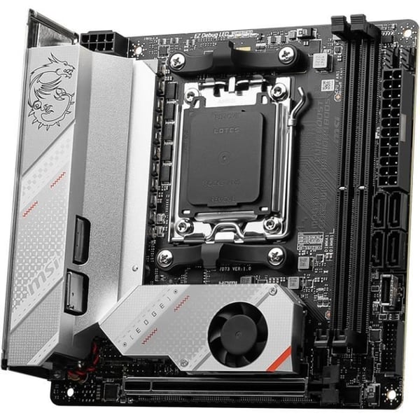 Bundkort - MSI - MPG B650I EDGE WIFI - AM5 - DDR5 - Wi-Fi 6E