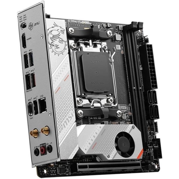 Bundkort - MSI - MPG B650I EDGE WIFI - AM5 - DDR5 - Wi-Fi 6E