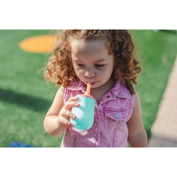 NUBY Tr�ningskop - Silikone - 120 ml - Fra 6 m�neder - Flerfarvet