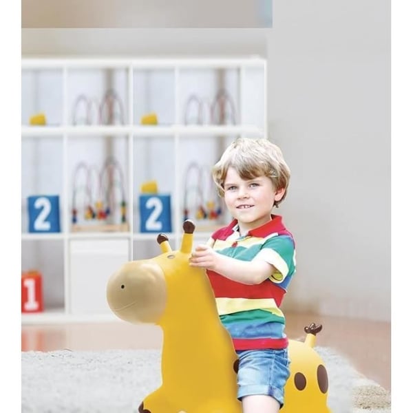 Puhallettava hyppykirahvi - Lexibook - 45 cm H - Manuaalinen pumppu mukana - Alkaen 3 vuotta