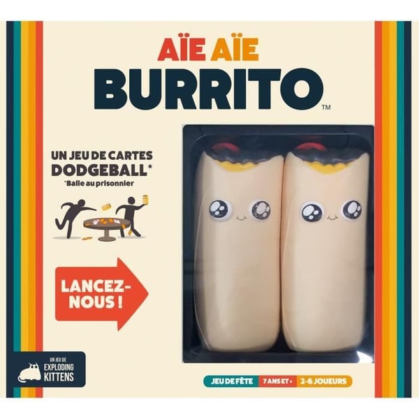 ASMODEE - AIE AIE Burrito - Ik�: 7+ - Pelaajien lukum��r�: 2-6