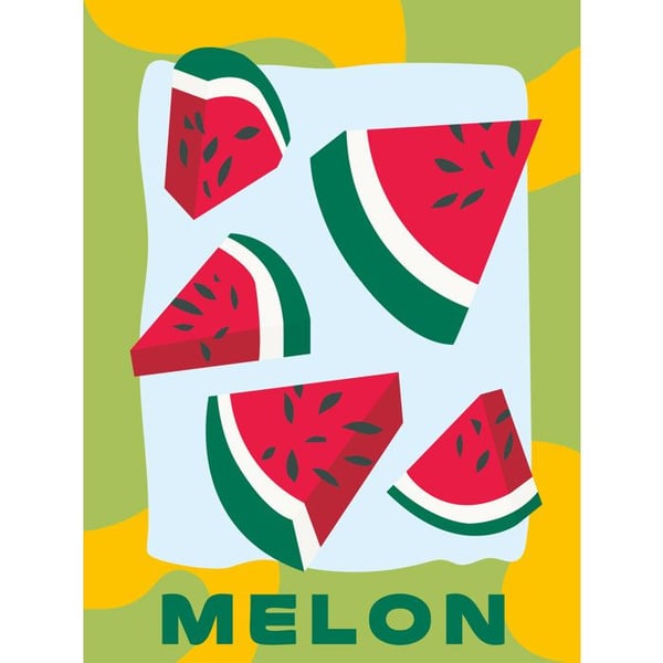 Ravensburger  CreArt 18x24 cm  Vuxen  Måla efter siffror  Melon  Avkopplande och kreativ aktivitet  25516