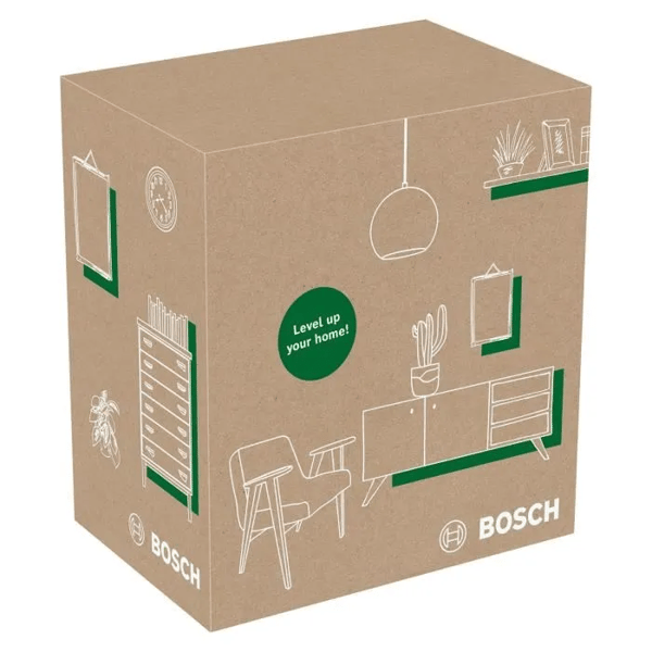 Boschin AdvancedLevel 360 -linjalaser (3-linjainen laser 360� laserilla koko huoneen kohdistamiseen, laatikossa