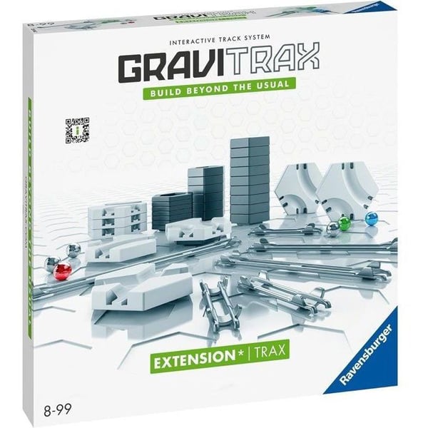 GraviTrax Trax jatkosetti / kiskot - 224142 - 8 vuodesta Ravensburger