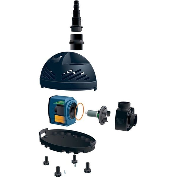 Vandfaldspumpe - UBBINK - Cascademax 12000 - Gennemstr�mningshastighed 11.800 l/t - L�fteh�jde 6 m - Str�mforbrug 100 W