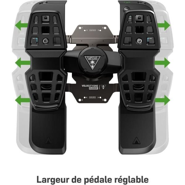 Universal styrpedaler - TURTLE BEACH - VelocityOne Roder