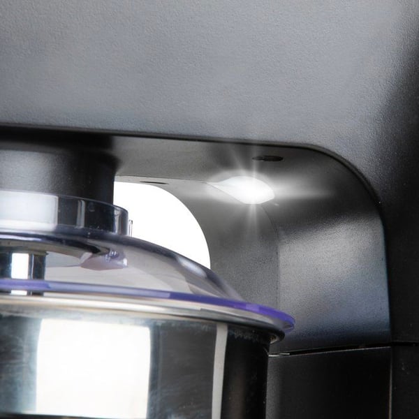 Multifunktionell köksmaskin - DOMO - 1200 W - 4,5 L - 8 hastigheter + Puls - Grå / Svart