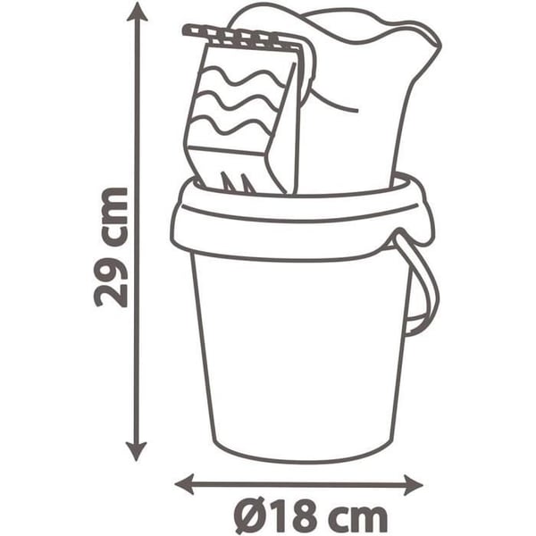SMOBY - Minnie Bucket MM -t�ytetty kastelukannu