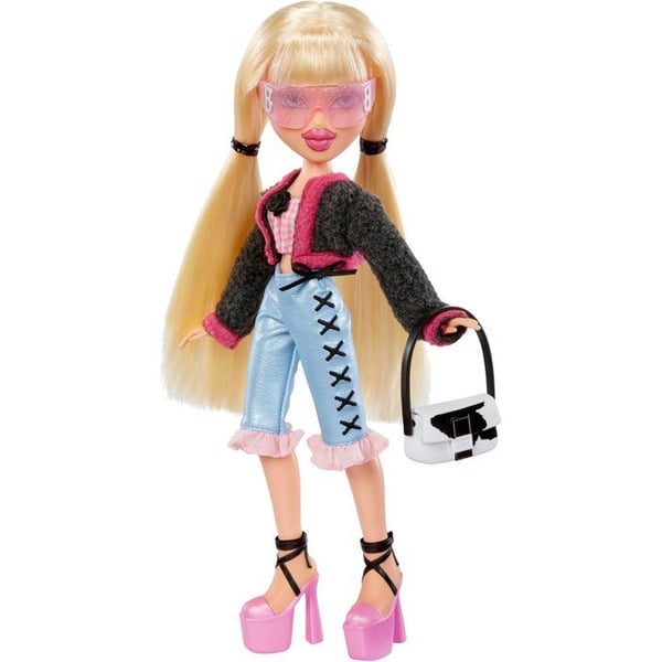 Bratz Goin' Out -nukke - Chloe - 1 ker�ilymuotinukke - Yksi asu, Yksi k�silaukku, Yhdet aurinkolasit - Ik� 6+