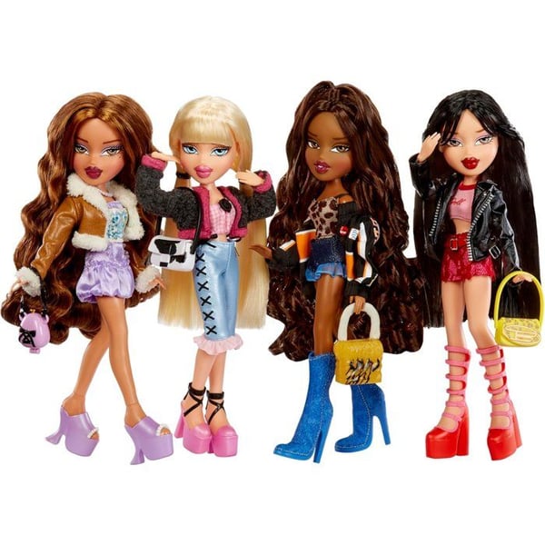 Bratz Goin' Out -nukke - Chloe - 1 ker�ilymuotinukke - Yksi asu, Yksi k�silaukku, Yhdet aurinkolasit - Ik� 6+