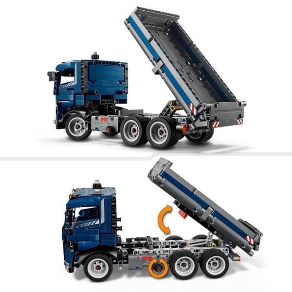 LEGO Technic 42203 kippiauto - Rakennussetti 9-vuotiaille ja sit� vanhemmille pojille - Lahjaidea