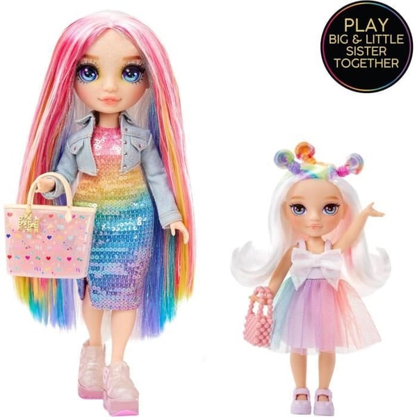 Rainbow High Littles - 15 cm docka + husdjur - Rainbow - från 4 år och uppåt
