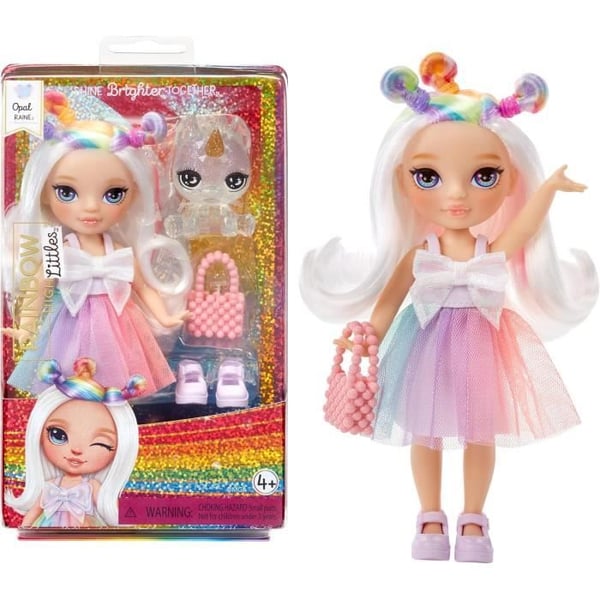 Rainbow High Littles - 15 cm docka + husdjur - Rainbow - från 4 år och uppåt
