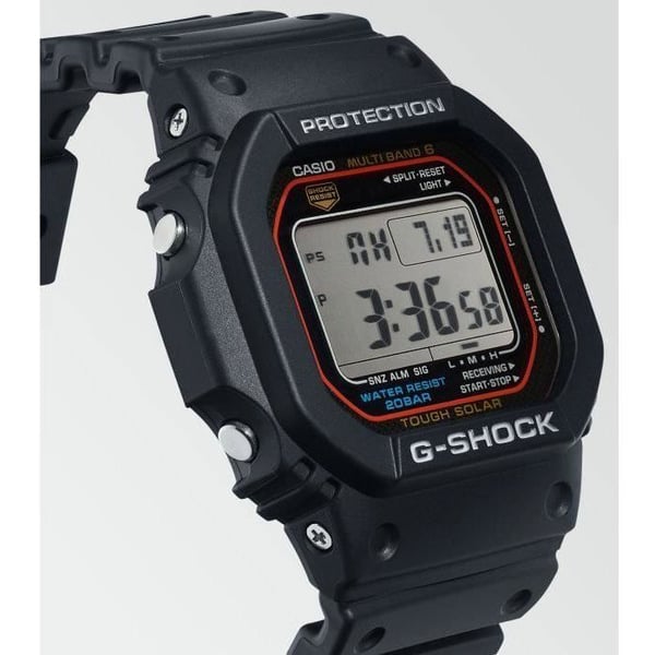 Ur - CASIO - G-Shock The Origin - Solfunktion - St�dsikker - Sort til m�nd