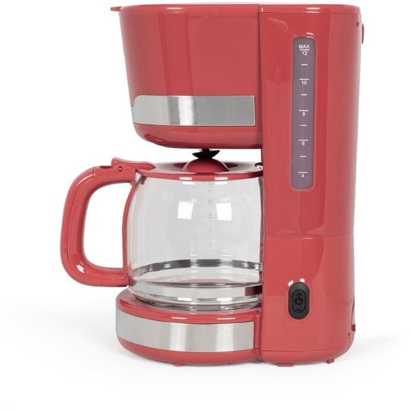 Elektrisk kaffebryggare - LIVOO - DOD201RC - 1000 W - 1,5 L - 12 till 14 koppar - Chili Red