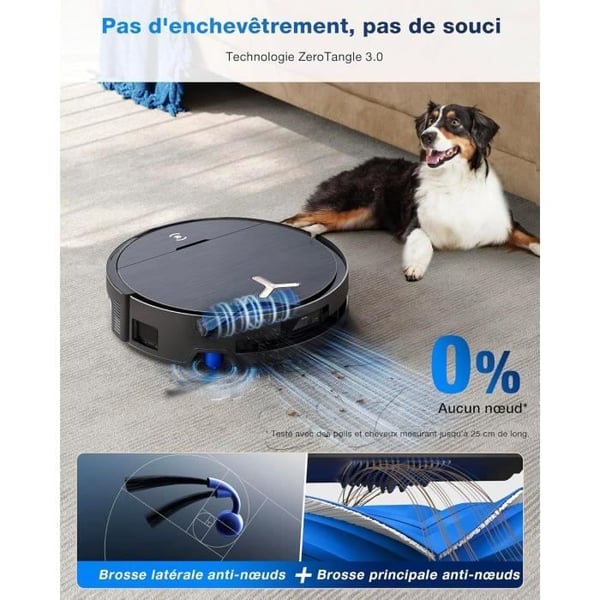 ECOVACS DEEBOT X9 PRO OMNI robotst�vsuger - 16600Pa - Ultratynd - BLAST-teknologi - �jeblikkelig selvrensning
