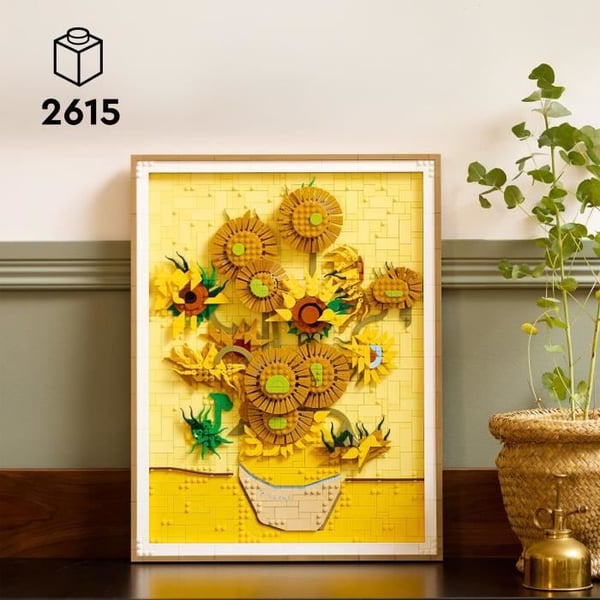 LEGO Art 31215 Vincent van Gogh � Solsikker � V�gkunst, Voksenbyggeri